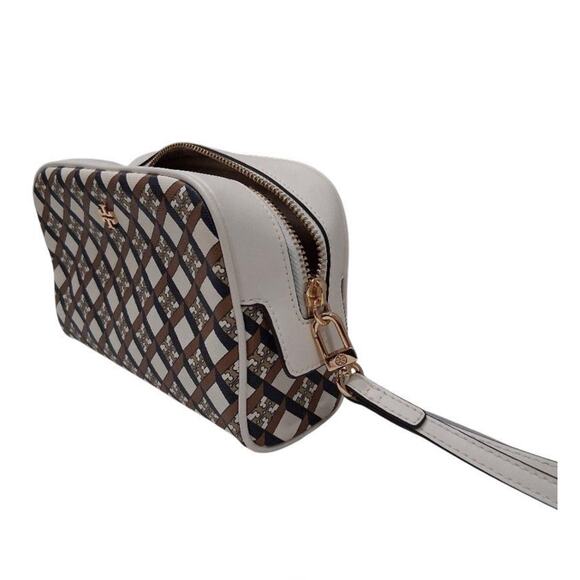 Tory Burch Geo Logo Essentials Clutch / Wristlet Women’s EUC - Picture 5 of 8